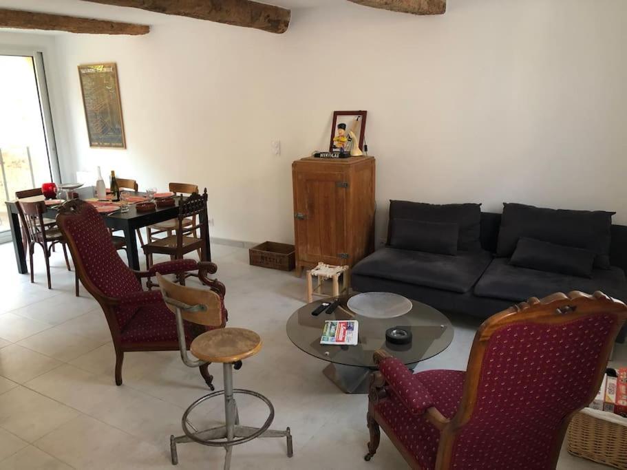 Chez Voltaire Maison Typique Et Son Patio Au Coeur De Thuir Ngoại thất bức ảnh